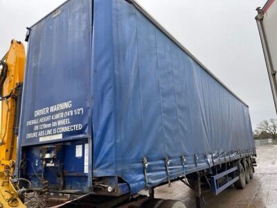 2005 M&G Triaxle Curtainside Trailer - 11