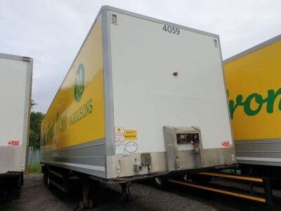 2008 Montracon Tandem Axle Box Van Trailer - 2