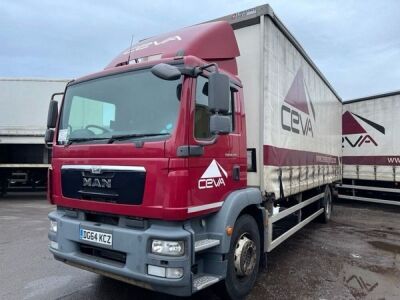 2014 MAN TGM 18 250 4x2 Curtainsider - 2