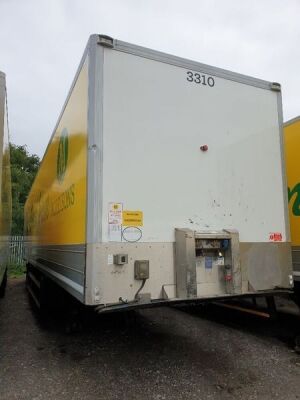 2008 Montracon Tandem Axle Box Van Trailer