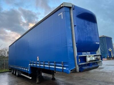 2013 Cartwright Triaxle Stepframe Curtainside Trailer