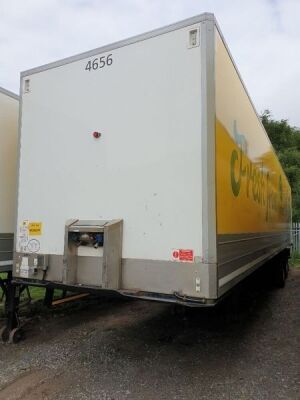 2008 Montracon Tandem Axle Box Van Trailer