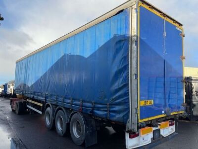 2005 Fruehauf Triaxle Curtainside Trailer