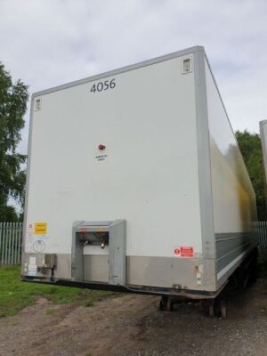 2008 Montracon Tandem Axle Box Van Trailer