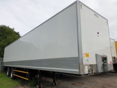 2008 Montracon Tandem Axle Box Van Trailer - 2