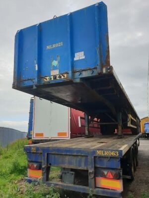 2007 SDC Triaxle 45' Flat Trailer - 2