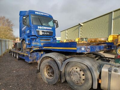 2012 Dennison Triaxle Extendable Low Loader Trailer