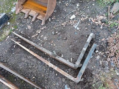 1 x Pair of 4ft Pallet Forks 