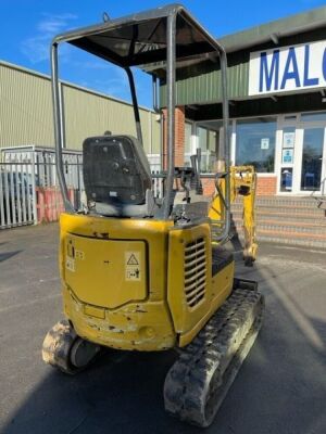 2015 Komatsu PC14R-3HS Mini Digger - 2