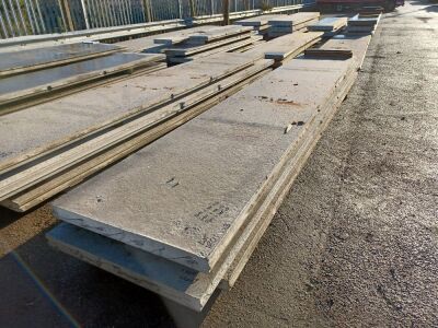 3x Concrete Panels