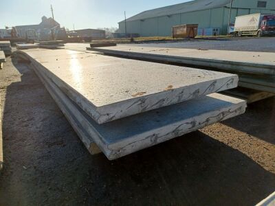 3x Concrete Panels - 3