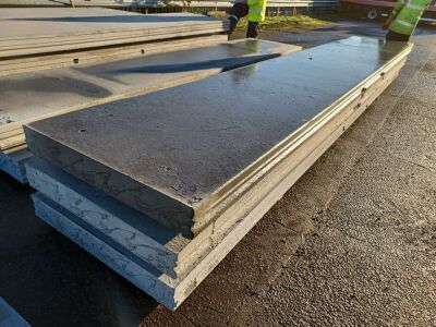 3x Concrete Panels - 4