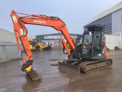 2014 Hitachi ZX85USB-5A Excavator