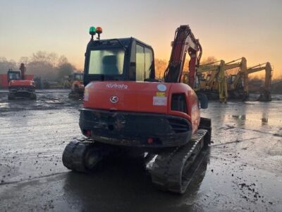 2014 Kubota KX080- 4 Mini Digger - 3