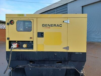 2019 Generac Dustfighter 7500 Dust Suppression Unit Mounted on Drawbar Tandem Axle Water Tank - 7