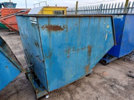 Gile Skips Forklift Tipping Skip