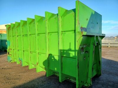 40yrd Big Hook Compactor Bin