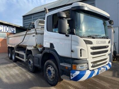 2013 Scania P360 8x4 Steel Body Tipper