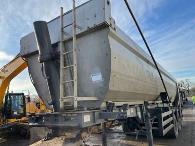 2015 Weightlifter Triaxle Bathtub Alloy Tipping Trailer