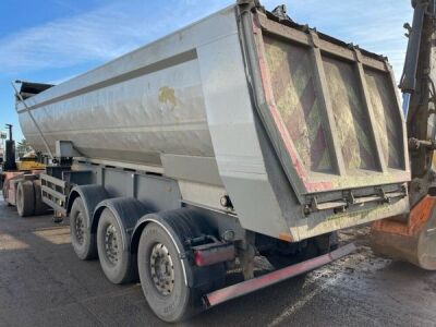 2015 Weightlifter Triaxle Bathtub Alloy Tipping Trailer - 3