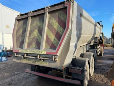 2015 Weightlifter Triaxle Bathtub Alloy Tipping Trailer - 4