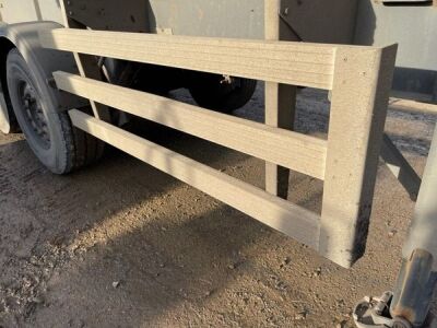 2015 Weightlifter Triaxle Bathtub Alloy Tipping Trailer - 15