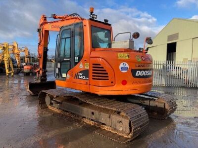 2015 Doosan DX140LCR-3 Excavator - 2