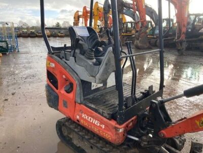 2013 Kubota KX016-4 Mini Digger  - 4