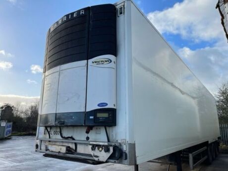 2003 Montracon Triaxle Fridge Trailer