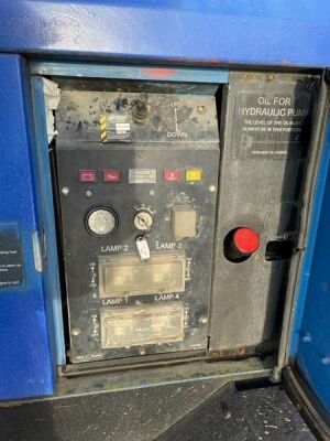 Tower Light Superlight VT1-90 Lighting Tower/Generator on Single Axle Drawbar - 6