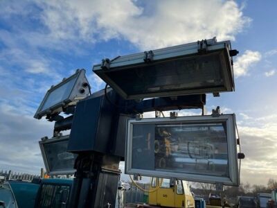 Tower Light Superlight VT1-90 Lighting Tower/Generator on Single Axle Drawbar - 8