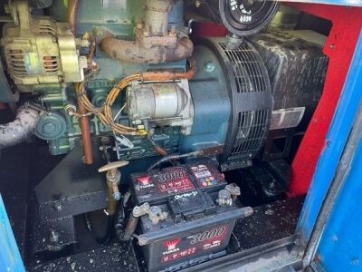 Tower Light Superlight VT1-90 Lighting Tower/Generator on Single Axle Drawbar - 10