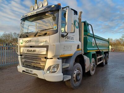 2019 DAF CF450 8x4 Steel Body Tipper