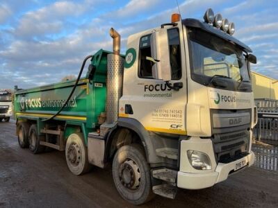 2016 DAF CF440 Euro 6 8x4 Steel Body Tipper