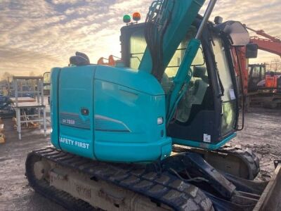 2016 Kobelco SK75SR-3E Excavator - 4