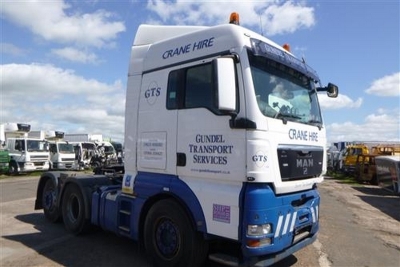 2011 MAN TGX 26 480 6x2 Rear Lift Tractor Unit