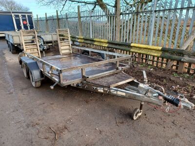 Ifor Williams 3500Kg Tandem Axle Drawbar Plant Trailer