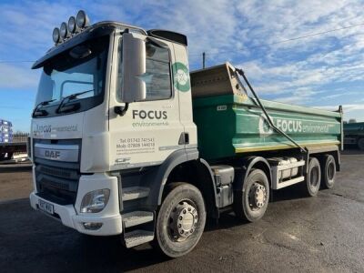 2017 DAF CF450 Euro 6 8x4 Steel Body Tipper