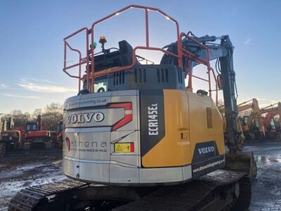 2018 Volvo ECR145EL Excavator - 3