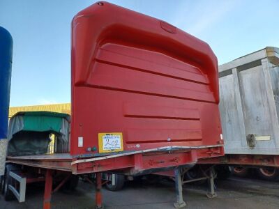 1997 AHP Triaxle Slidaflex Coil Well Trailer