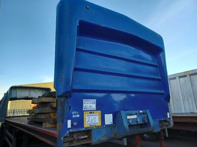 2001 Pacton TXD339 Triaxle Sliderflex Coil Well Trailer - 2