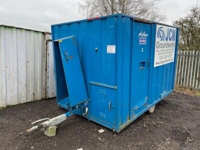 2011 Groundhog Single Axle Drawbar Welfare Unit