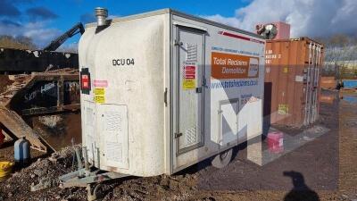 2002 SMH 201T Drawbar Decontamination Unit