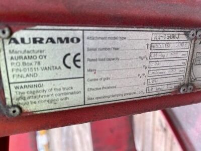 2002 Auramo RA150UNJ Hydraulic Rotating Reel Grab - 5