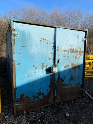 10ft x 8ft Chain Lift Site Storage Container