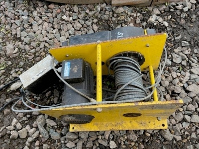 Electric Winch + Motor Assembly