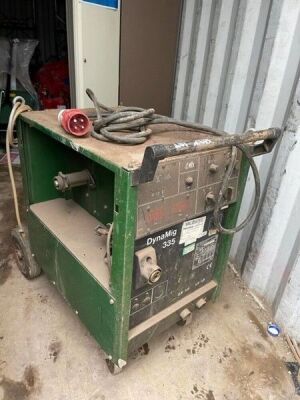 Migtronic Dynamig 335 3 Phase Mig Welder