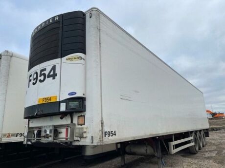 2005 Chereau Triaxle Fridge Trailer