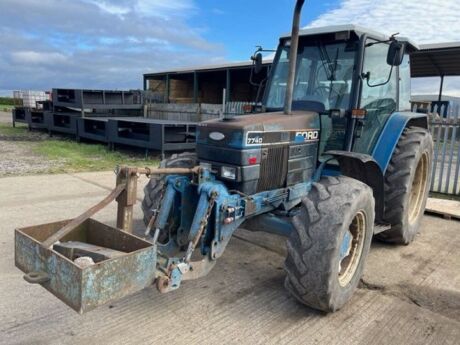 1992 Ford 7740 Powerstar SLE 4WD Tractor