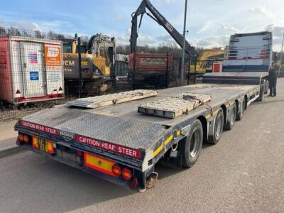 2003 Broshuis 4AOU-16-40 4 Axle Extendable Low Loader